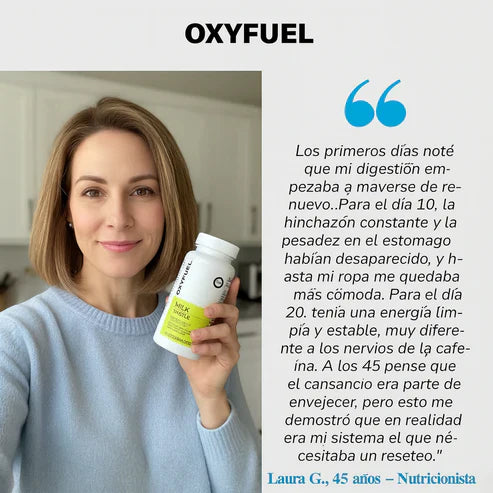 OXYFUEL Cardo Mariano – Detox Hepático & Limpieza de Colon