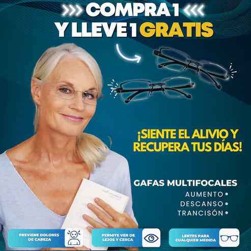 Lentes Multifocales | Compra 1 Recibe 1 Gratis