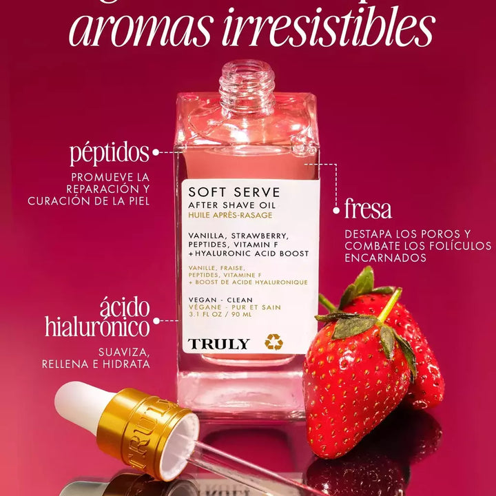 Aceite Truly® | Despídete de manchas, ardor y enrojecimiento